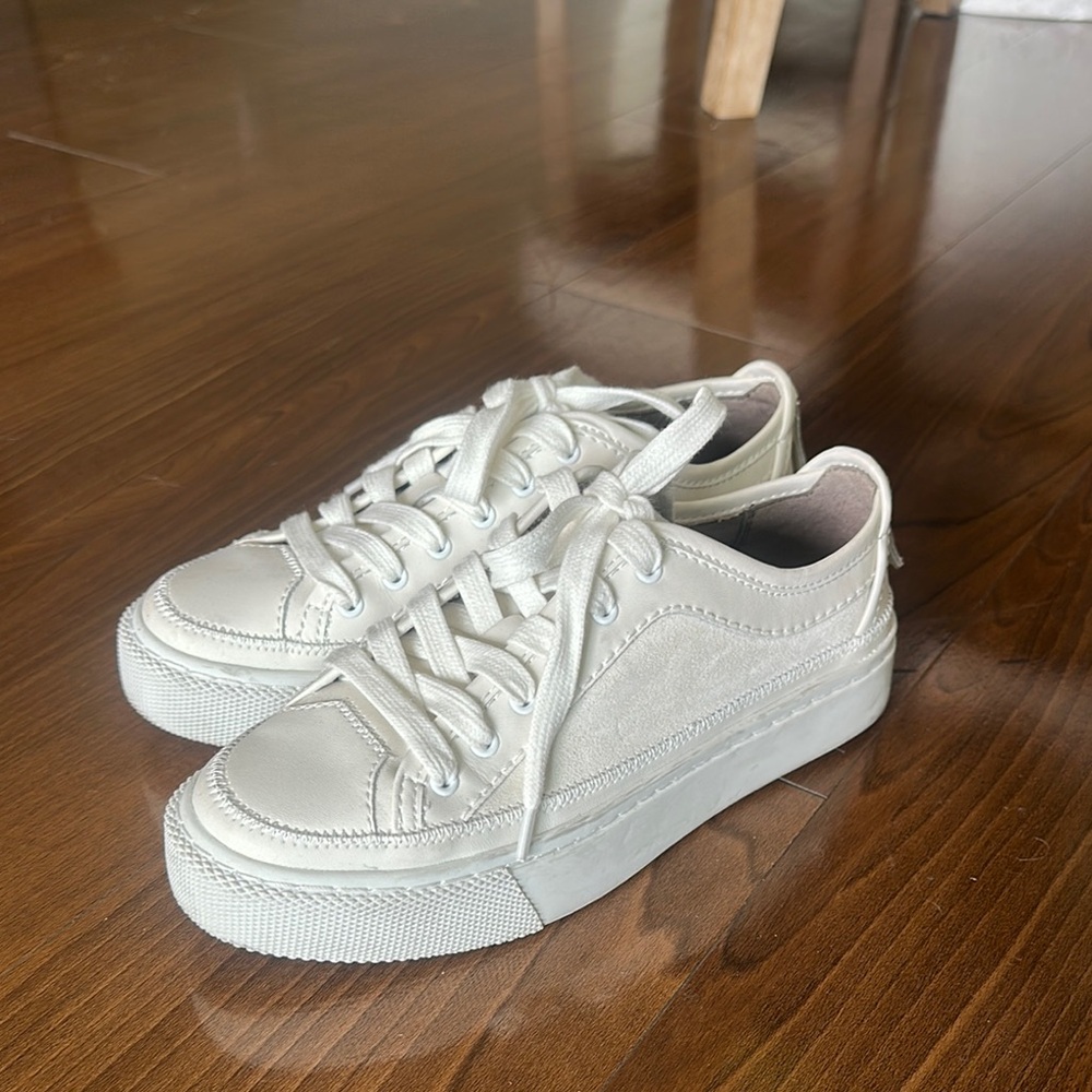 Allsaints Cream Sneakers